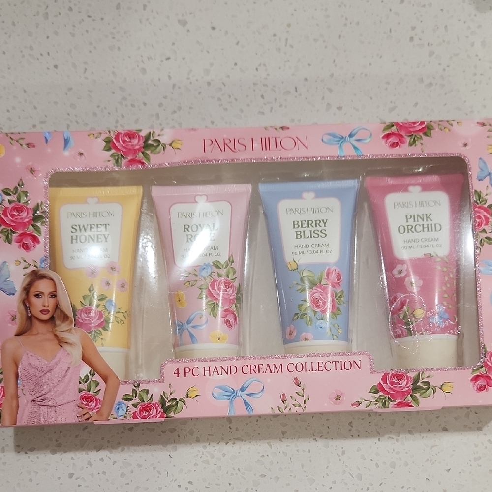 💕▪️Paris Hilton▪️Hand Cream Collection - 4 Pc Set